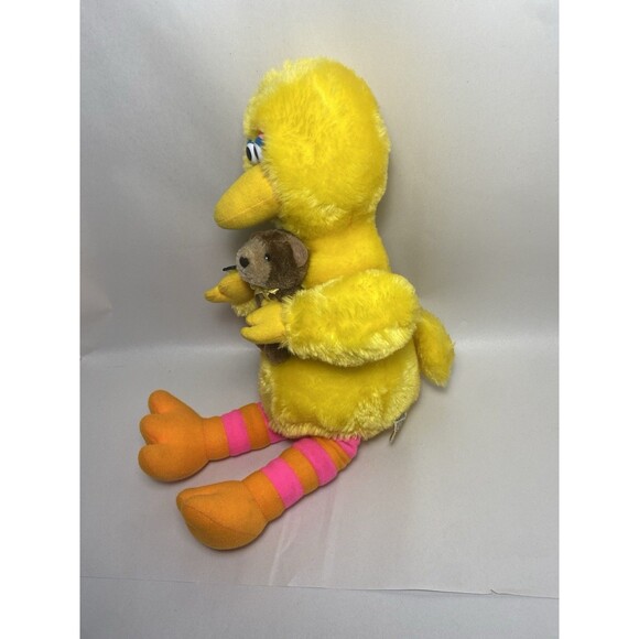 Applause Sesame Street Bigbird Holding Teddy Brahms Lullaby Music Shelf Sitter - Picture 10 of 13